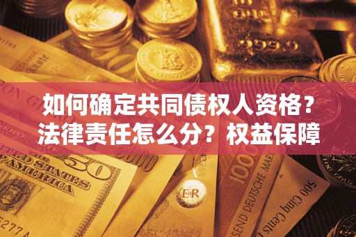 北京如何确定共同债权人资格？法律责任怎么分？权益保障技巧揭秘！