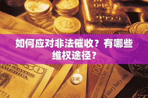 北京如何应对非法催收？有哪些维权途径？