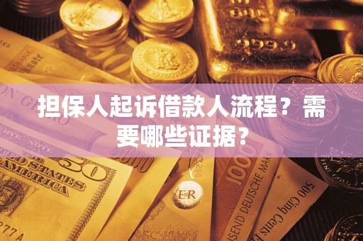 北京担保人起诉借款人流程？需要哪些证据？