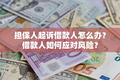 北京担保人起诉借款人怎么办？借款人如何应对风险？
