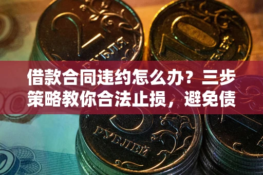 北京借款合同违约怎么办？三步策略教你合法止损，避免债务危机升级